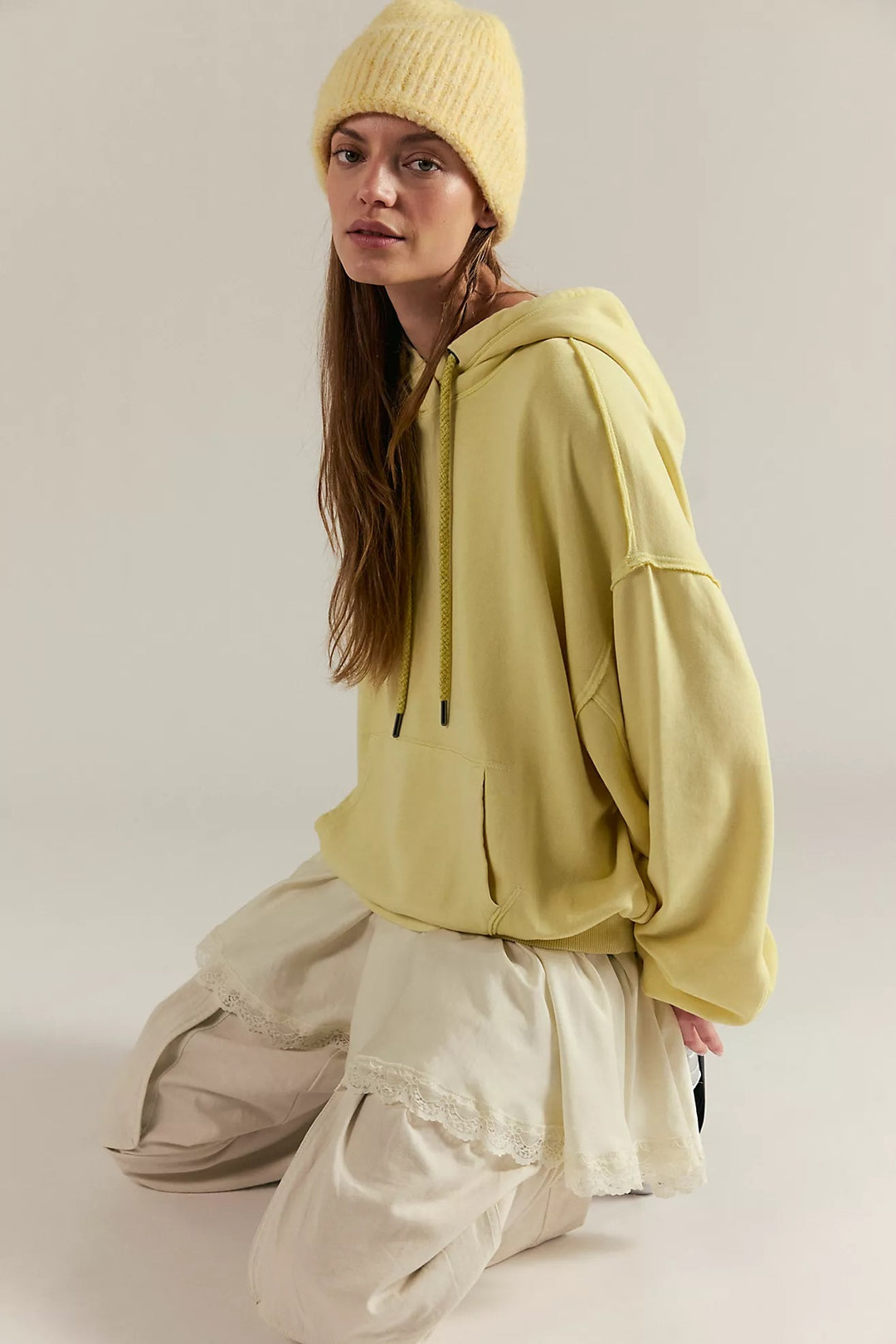 Free People We The Free Of A Feather Hoodie Top