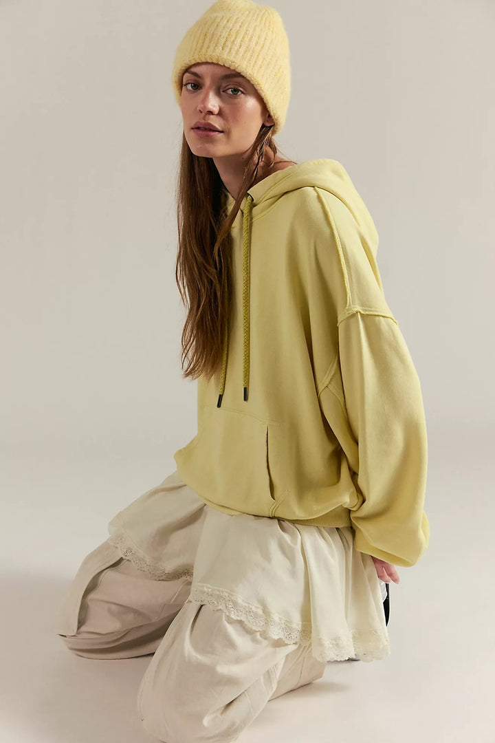 Free People We The Free Of A Feather Hoodie Top