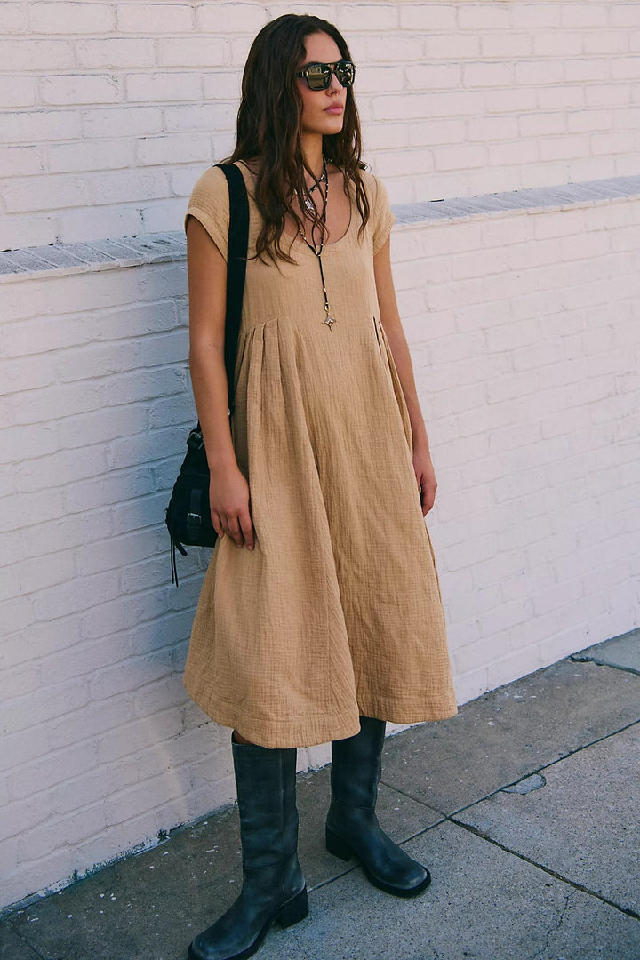 Free People Free Est Blaine Midi Dress