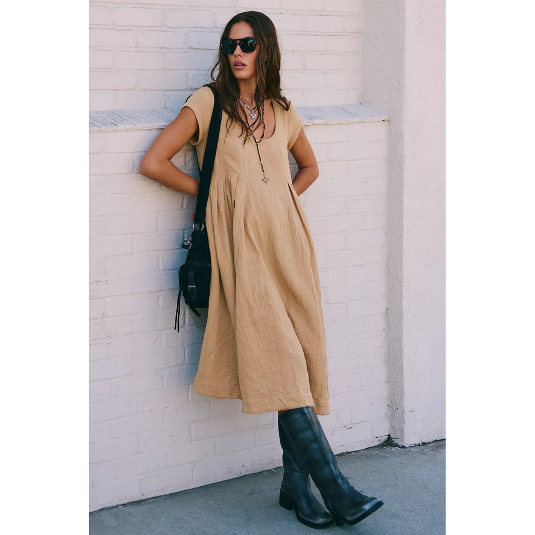 Free People Free Est Blaine Midi Dress White Chocolate Couture Free People Free Est Blaine Midi Dress White Chocolate Couture