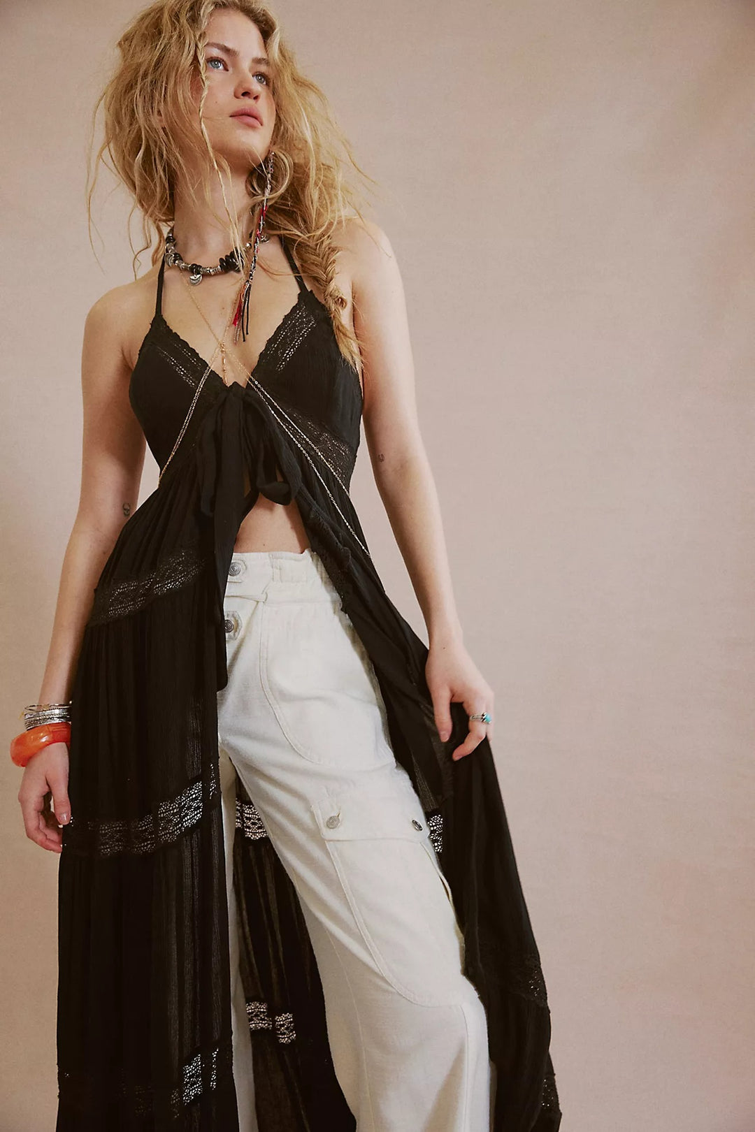 Free People Free Est Lorelai Maxi Top