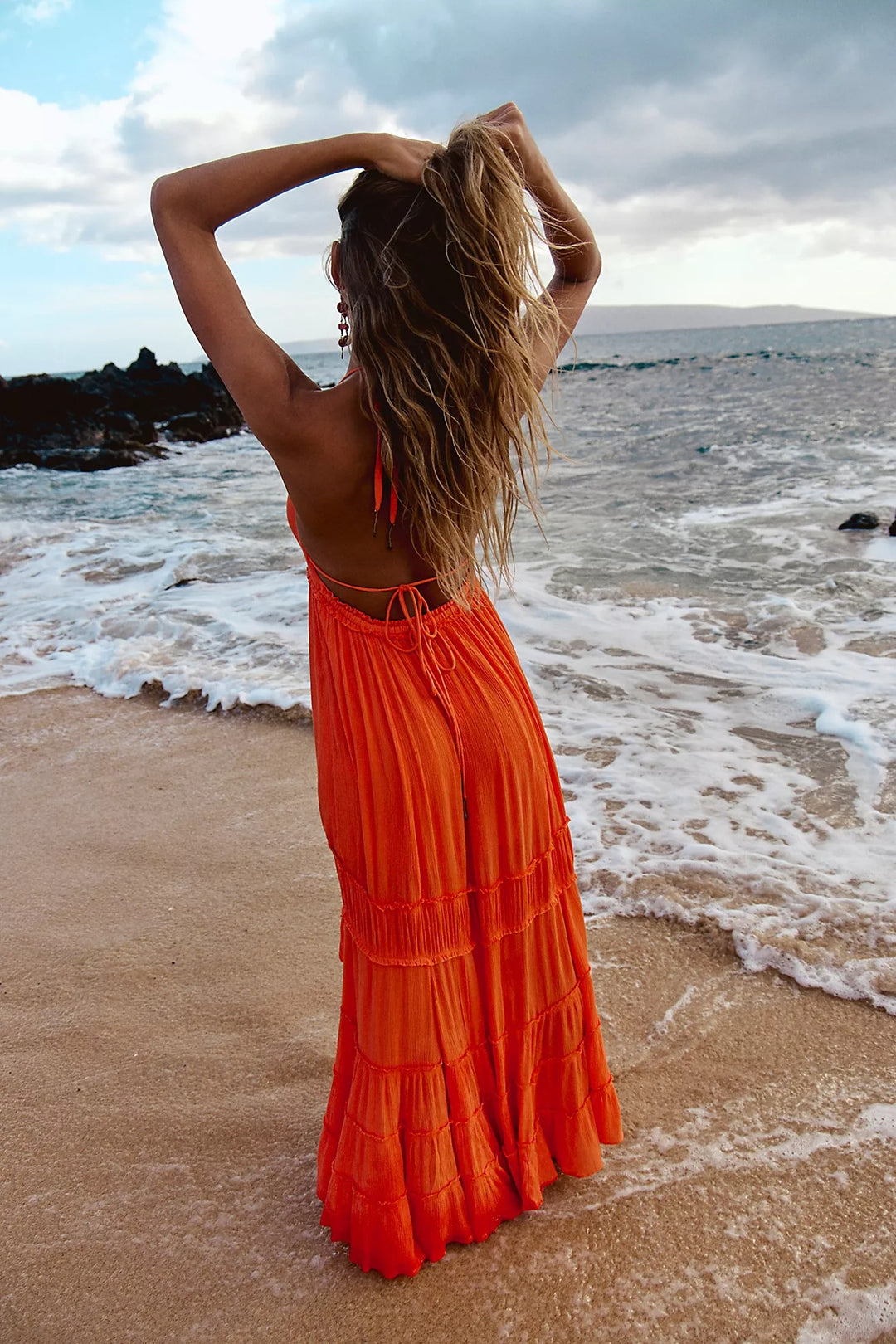 free people beach bliss maxi dress Free People Beach Bliss Maxi Dress - Summer Khaki