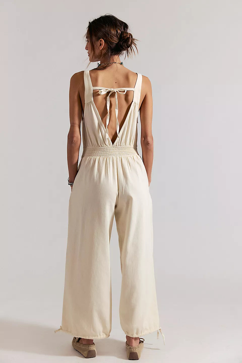 Free People We The Free Vintage Heirloom One-Piece Jumpsuit