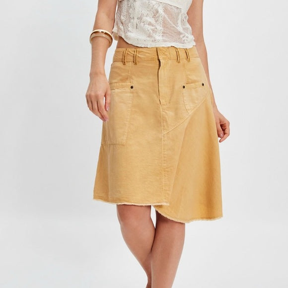 Free People Sahara Midi Skirt
