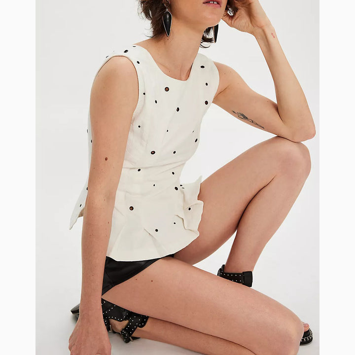 Free People Touch Of Metal Tank Top