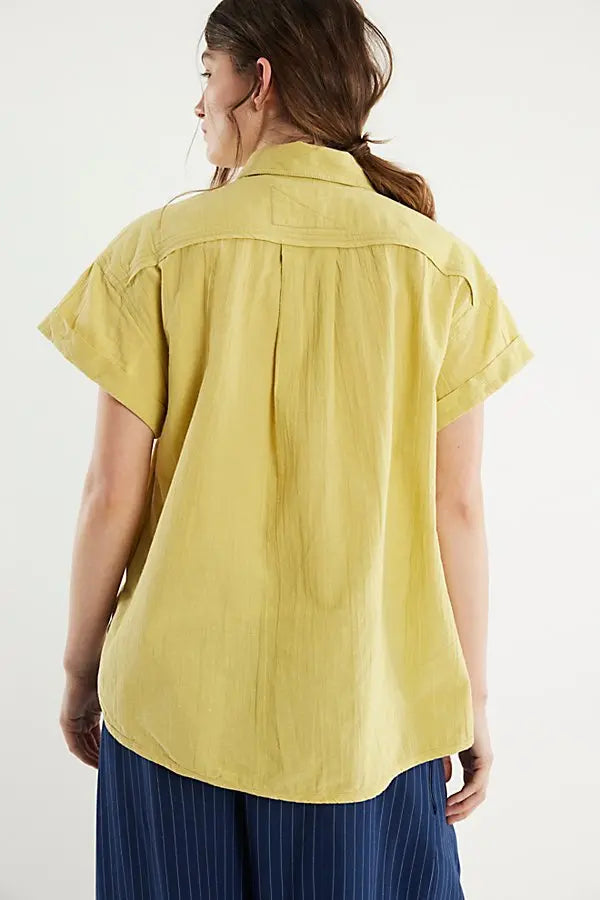 Free People We The Free Firefly Linen Top