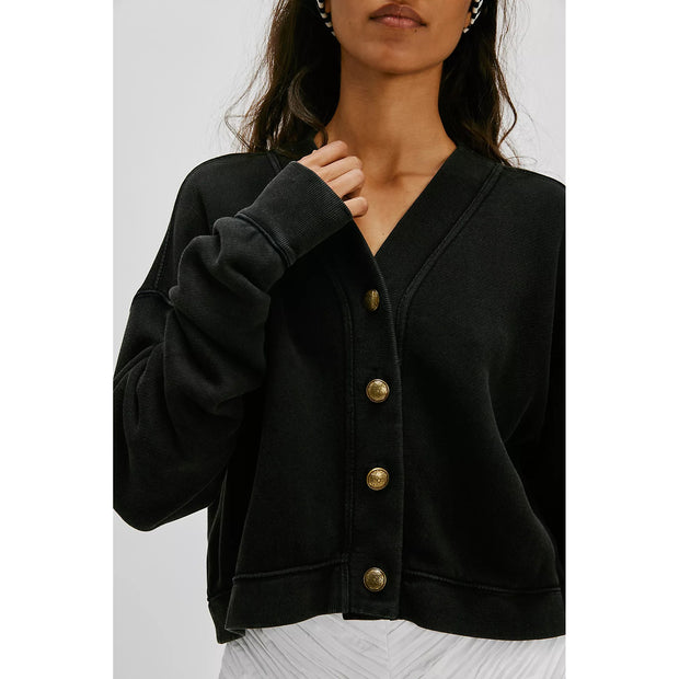 Free People Grace Cardi Sweatshirt Top