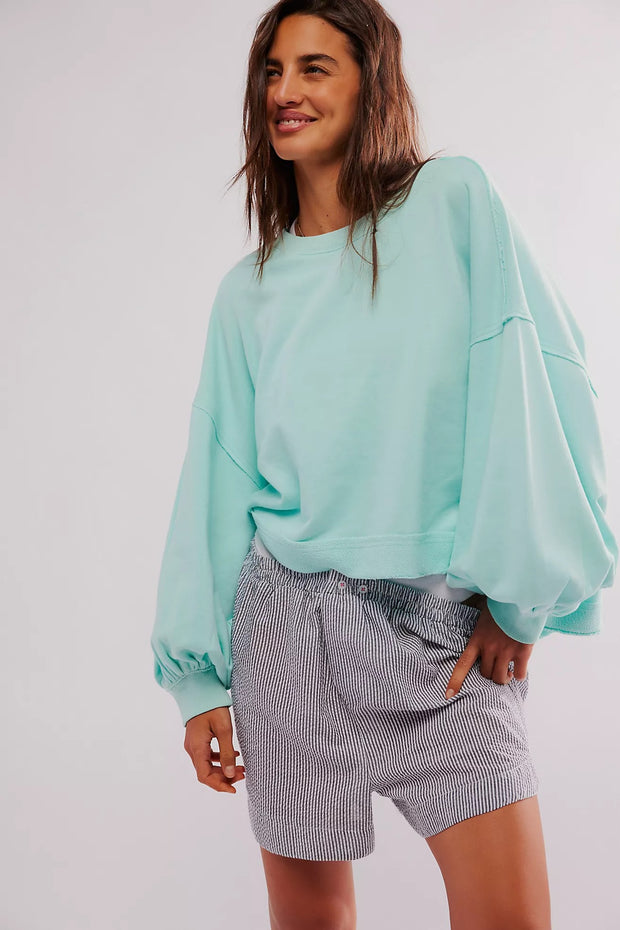 Free People Trish Sweatshirt Top