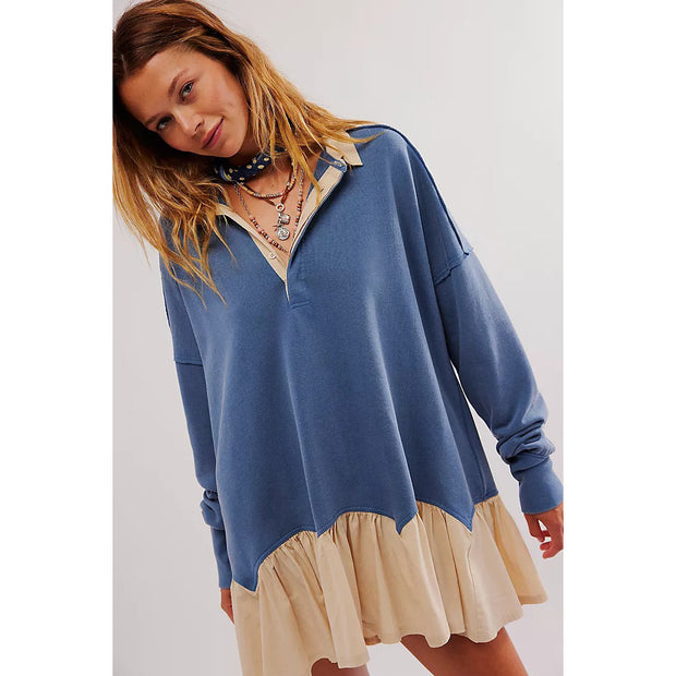 Free People Olivia Sweatshirt Top