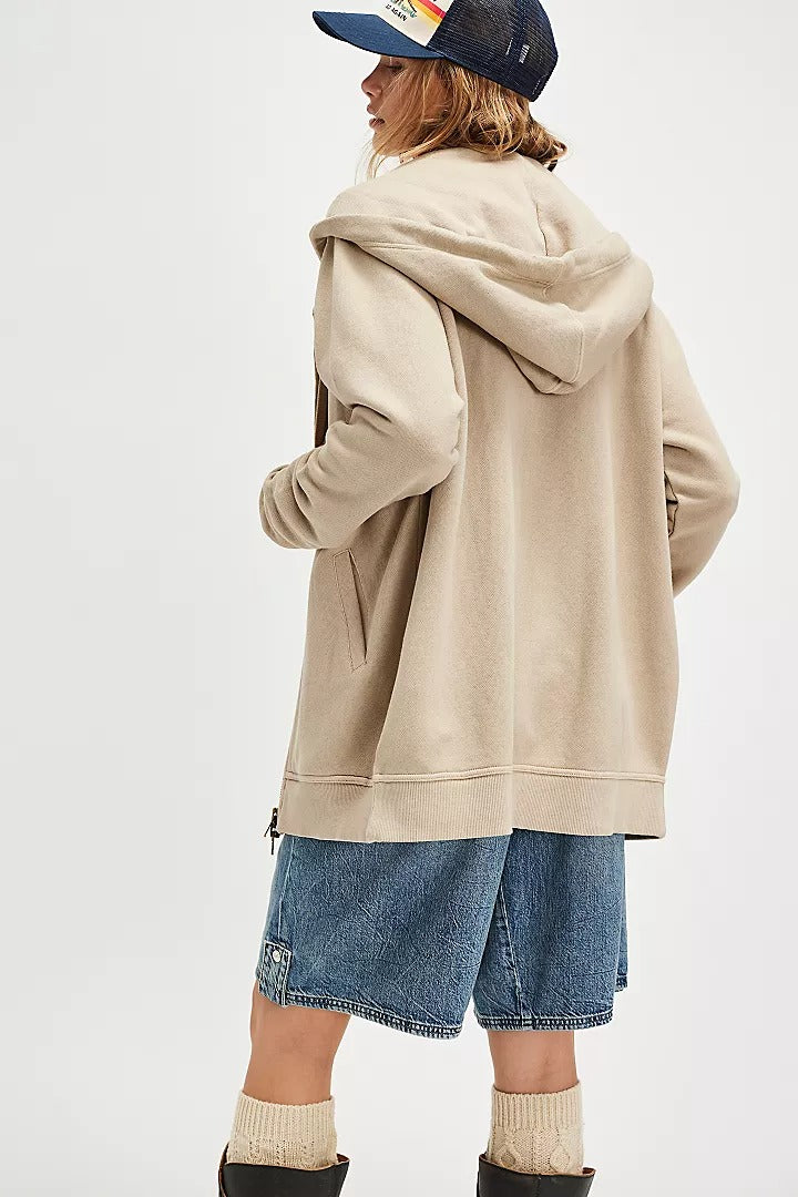 Free People Redwood Cardi Jacket Hoodie Top