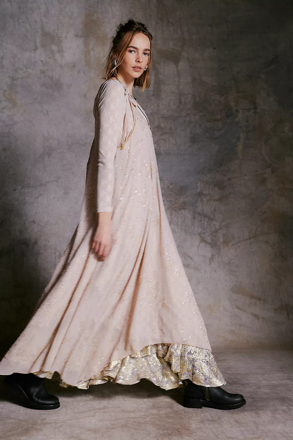 Intimately Free People A Little Shine Maxi Slip Dress White Chocolate Couture Intimately Free People A Little Shine Maxi Slip Dress White Chocolate Couture