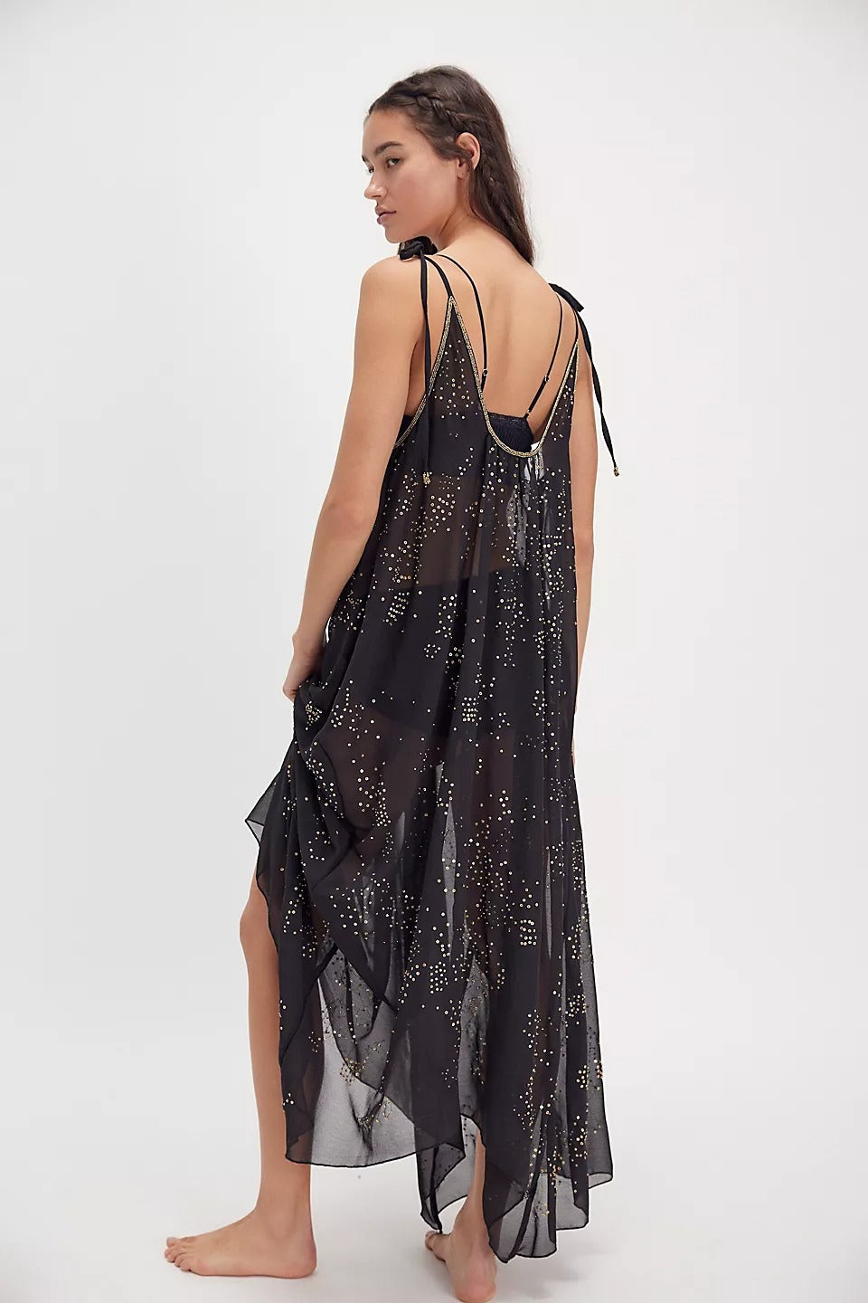 Intimately Free People A Little Shine Maxi Slip Dress White Chocolate Couture Intimately Free People A Little Shine Maxi Slip Dress White Chocolate Couture