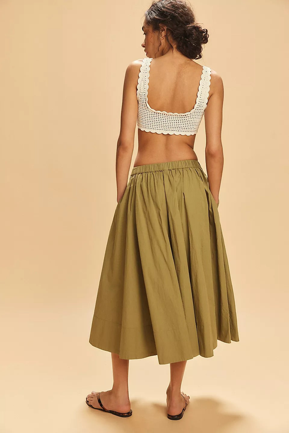 Free People Free-Est Lowen Midi Skirt