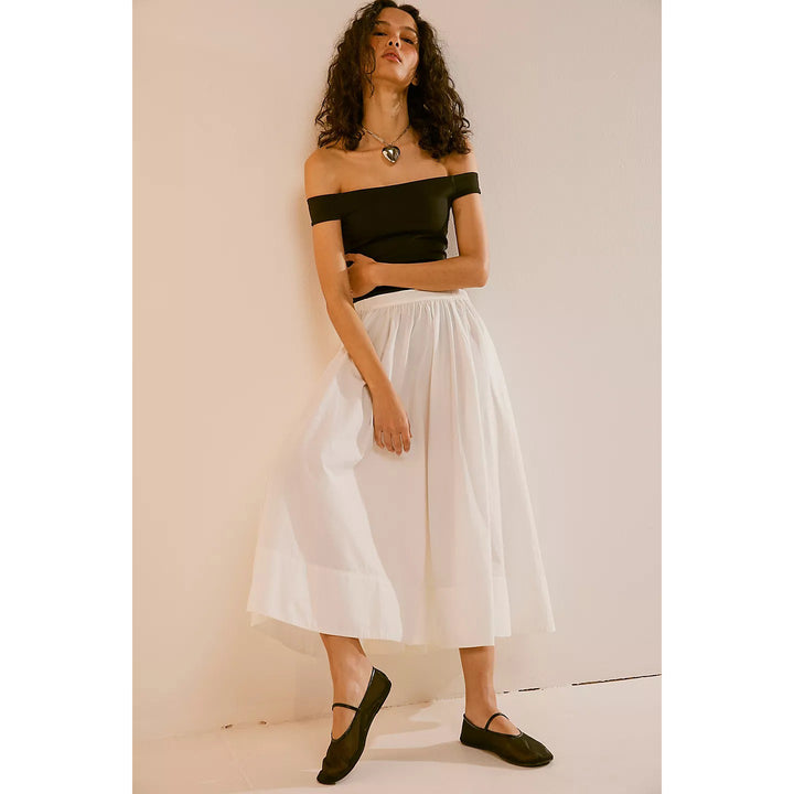 Free People Free-Est Lowen Midi Skirt