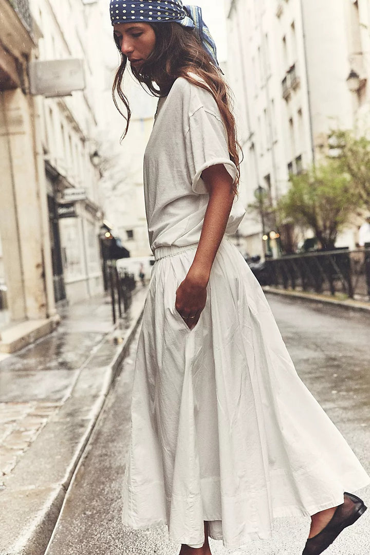 Free People Free-Est Lowen Midi Skirt