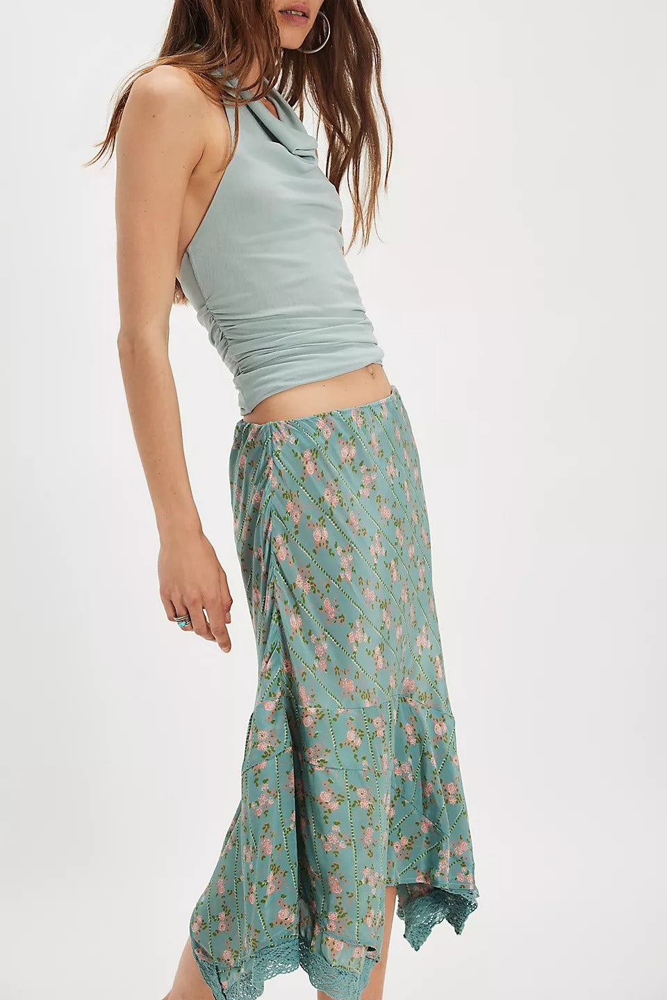 Free People Bali Sweet Escape Mini Skirt