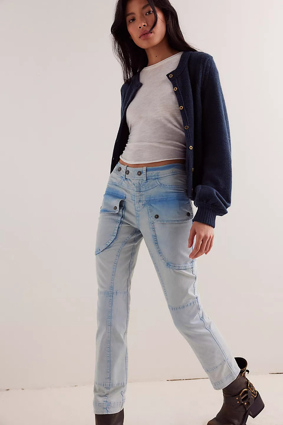 Free People We The Free Hot In It Moto Pants