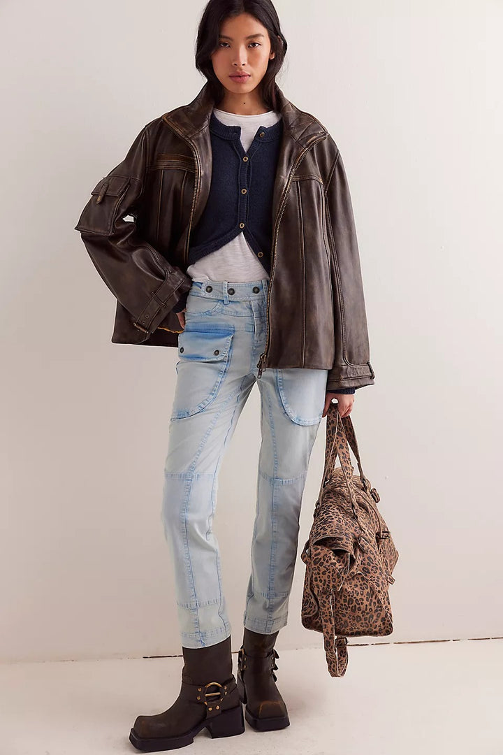 Free People We The Free Hot In It Moto Pants