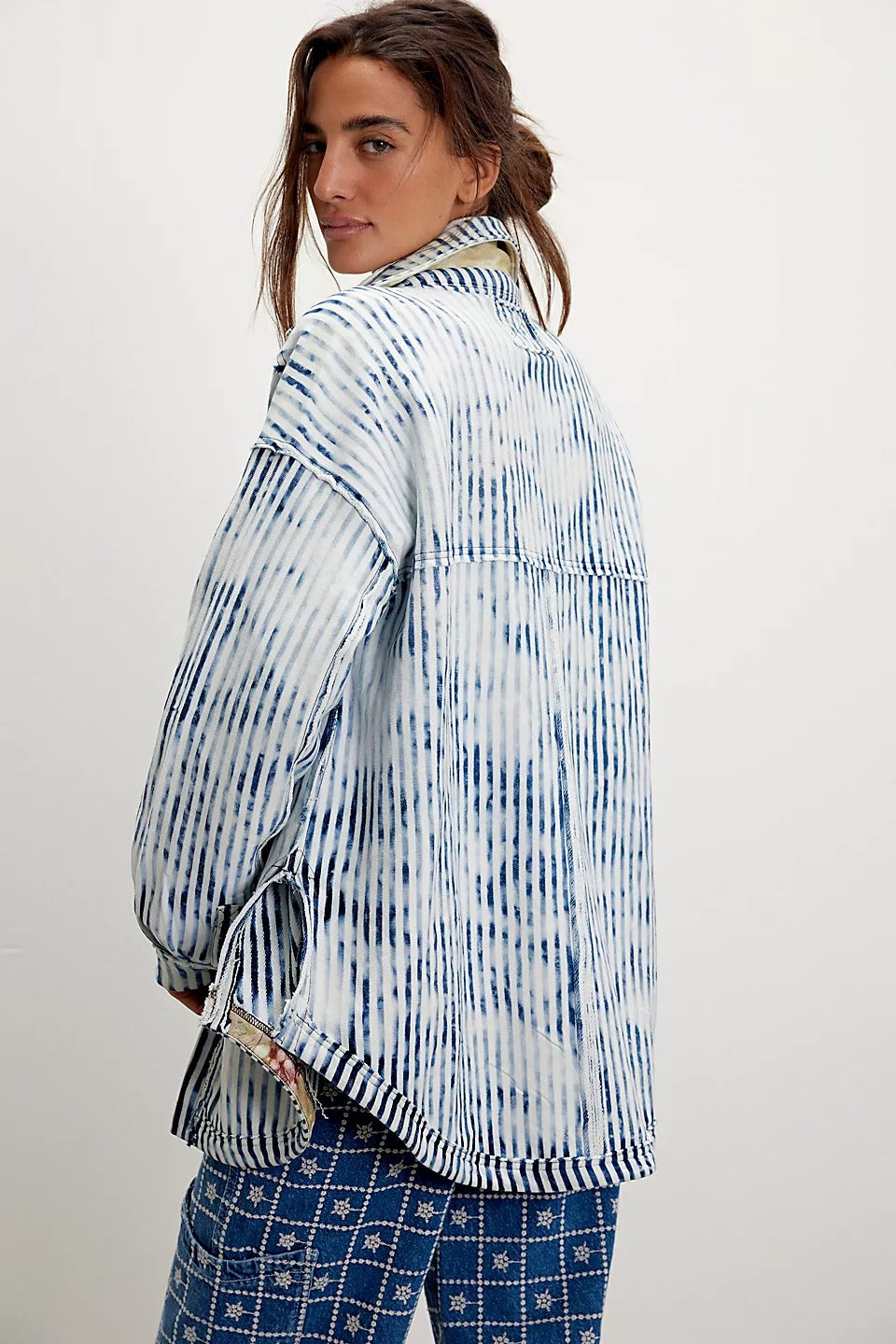 Free People We The Free Spring Shore Heavyweight Sweatshirt Top