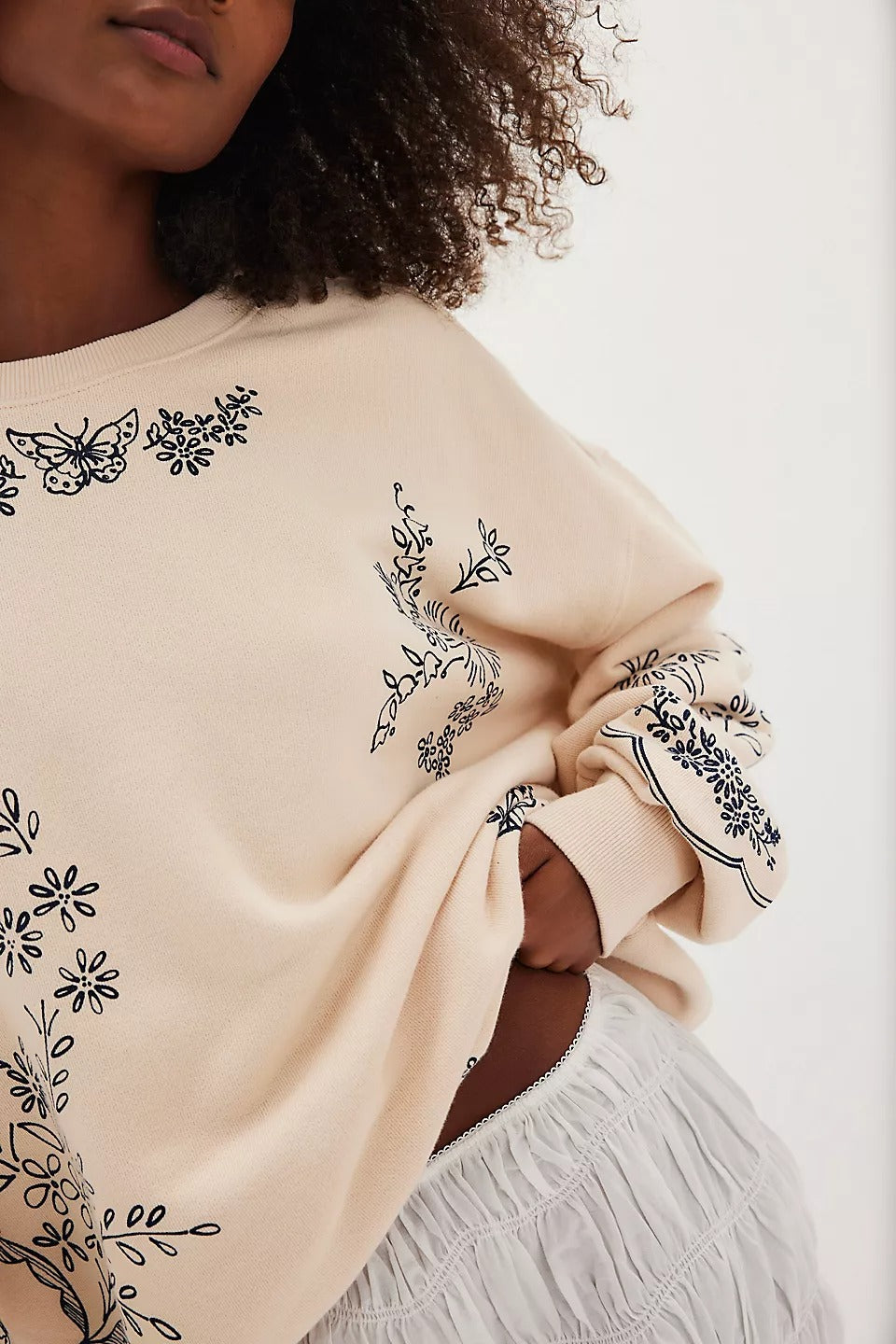 Free PeopleFree People Jo Pullover Sweatshirt Top