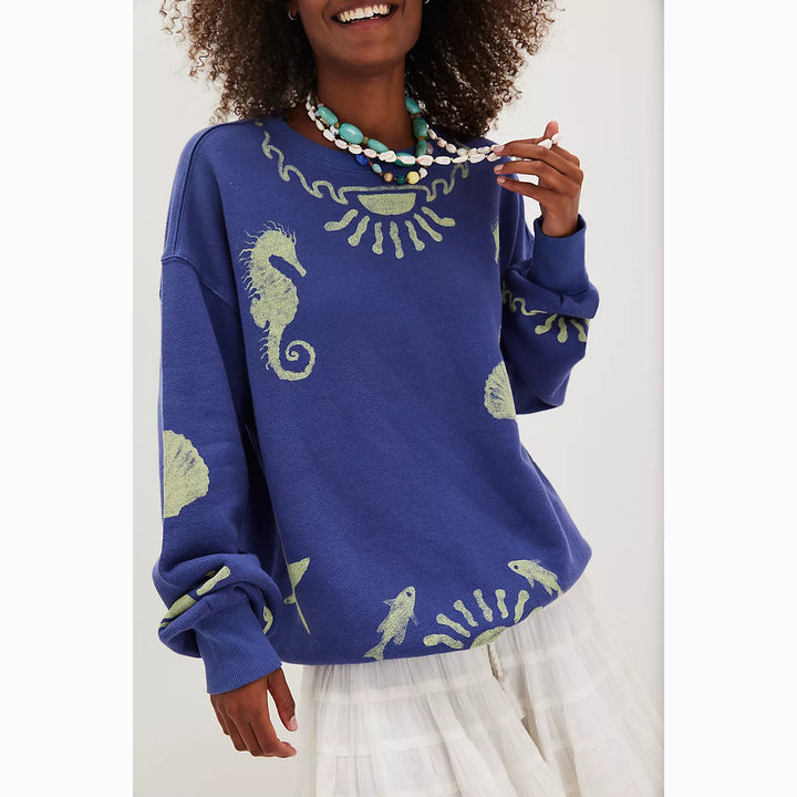 Free PeopleFree People Jo Pullover Sweatshirt Top