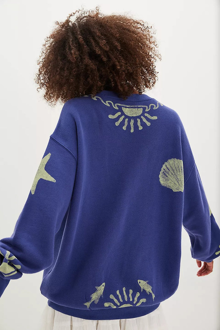 Free PeopleFree People Jo Pullover Sweatshirt Top