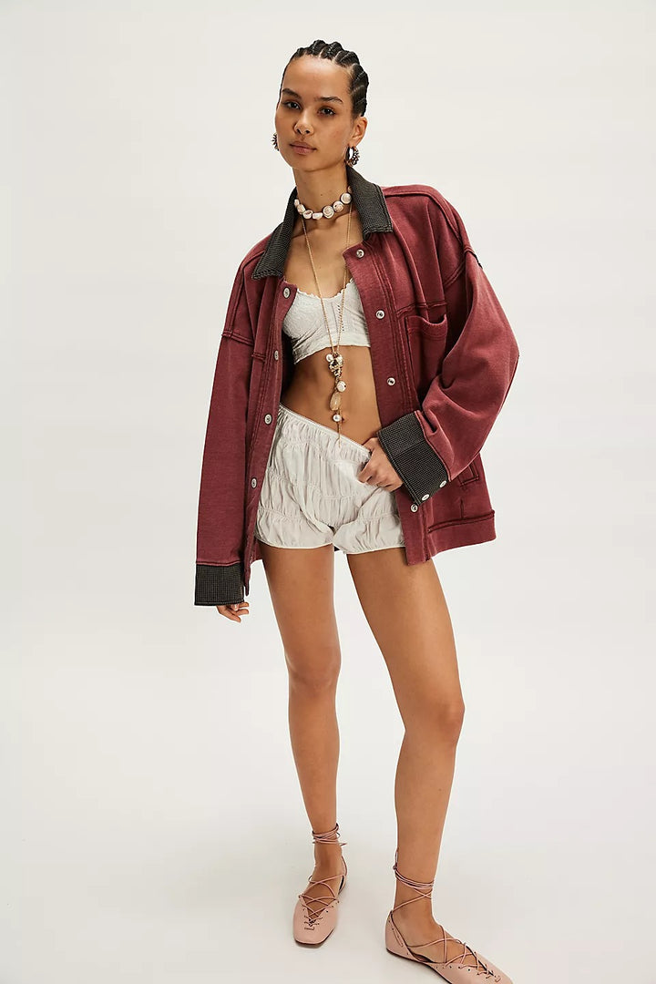 Free People We The Free Cabin Chore Jacket Top