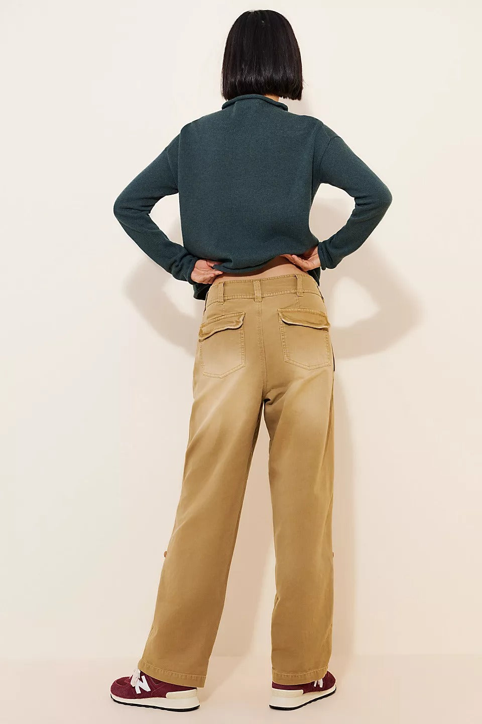 Free People Cleo Washed Chino Pants