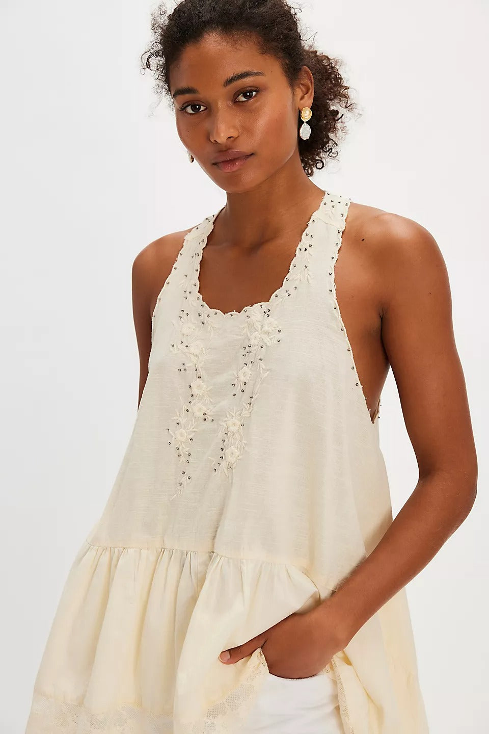 Free People Sunset Treasure Tunic Top