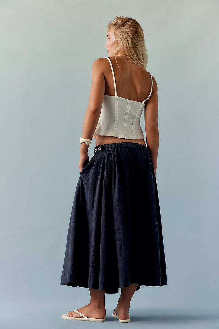 Free People Free-Est Margaux Midi Circle Skirt