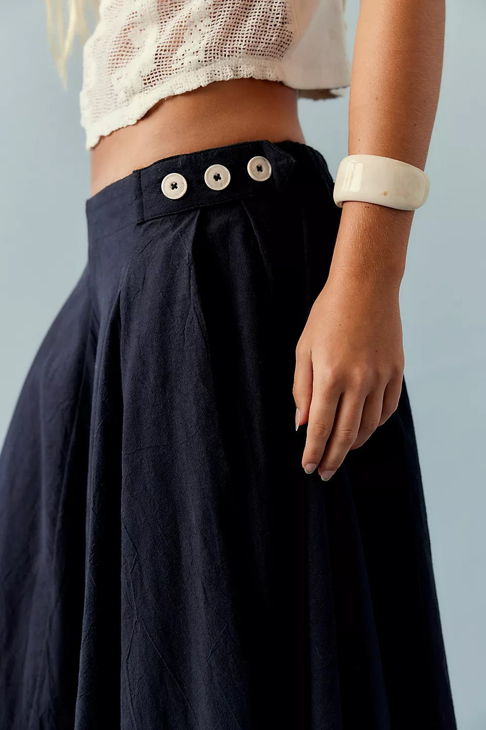 Free People Free-Est Margaux Midi Circle Skirt