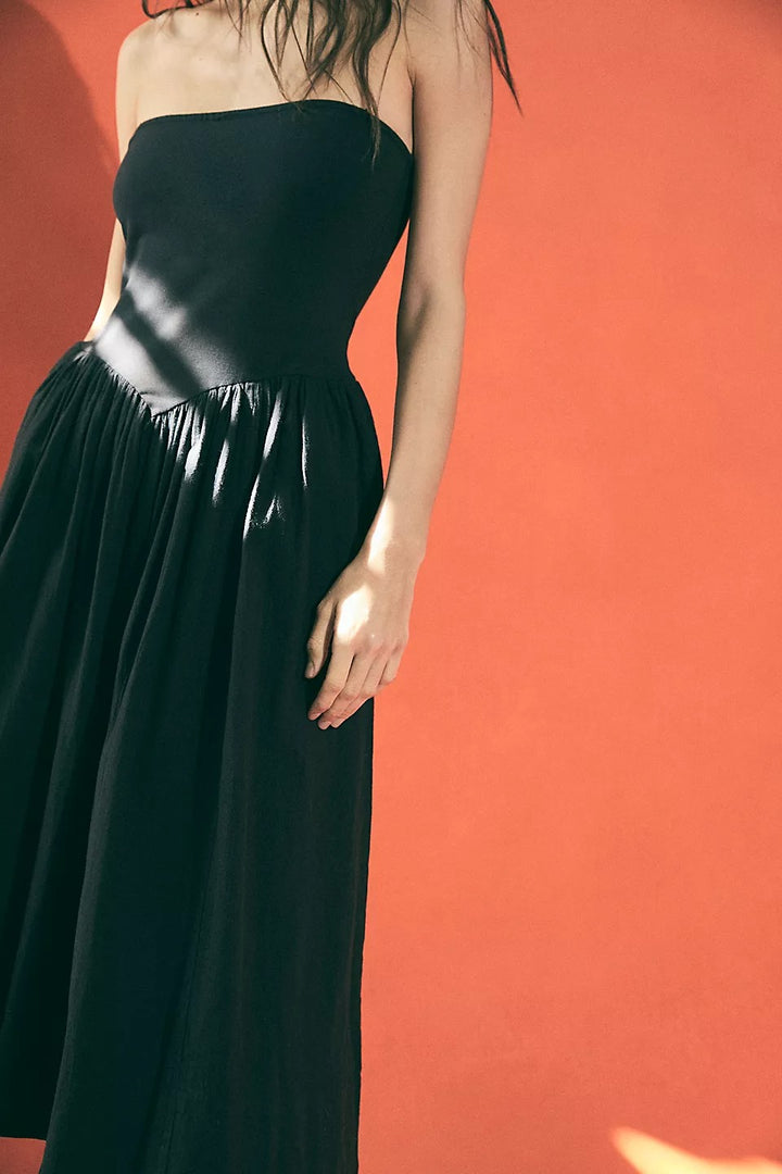 Free People Free-est Onda Drop-Waist Tube Midi Dress