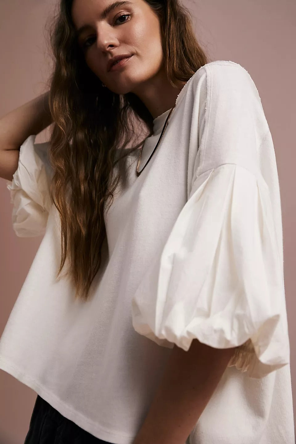 Free People We The Free Blossom Tee Blouse Top