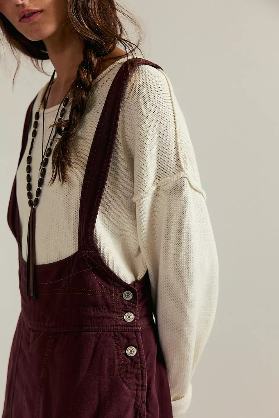 Free People We The Free Felix Tapered Overalls Jumpsuit