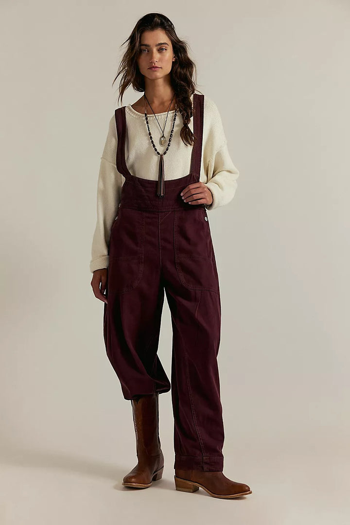 Free People We The Free Felix Tapered Overalls Jumpsuit