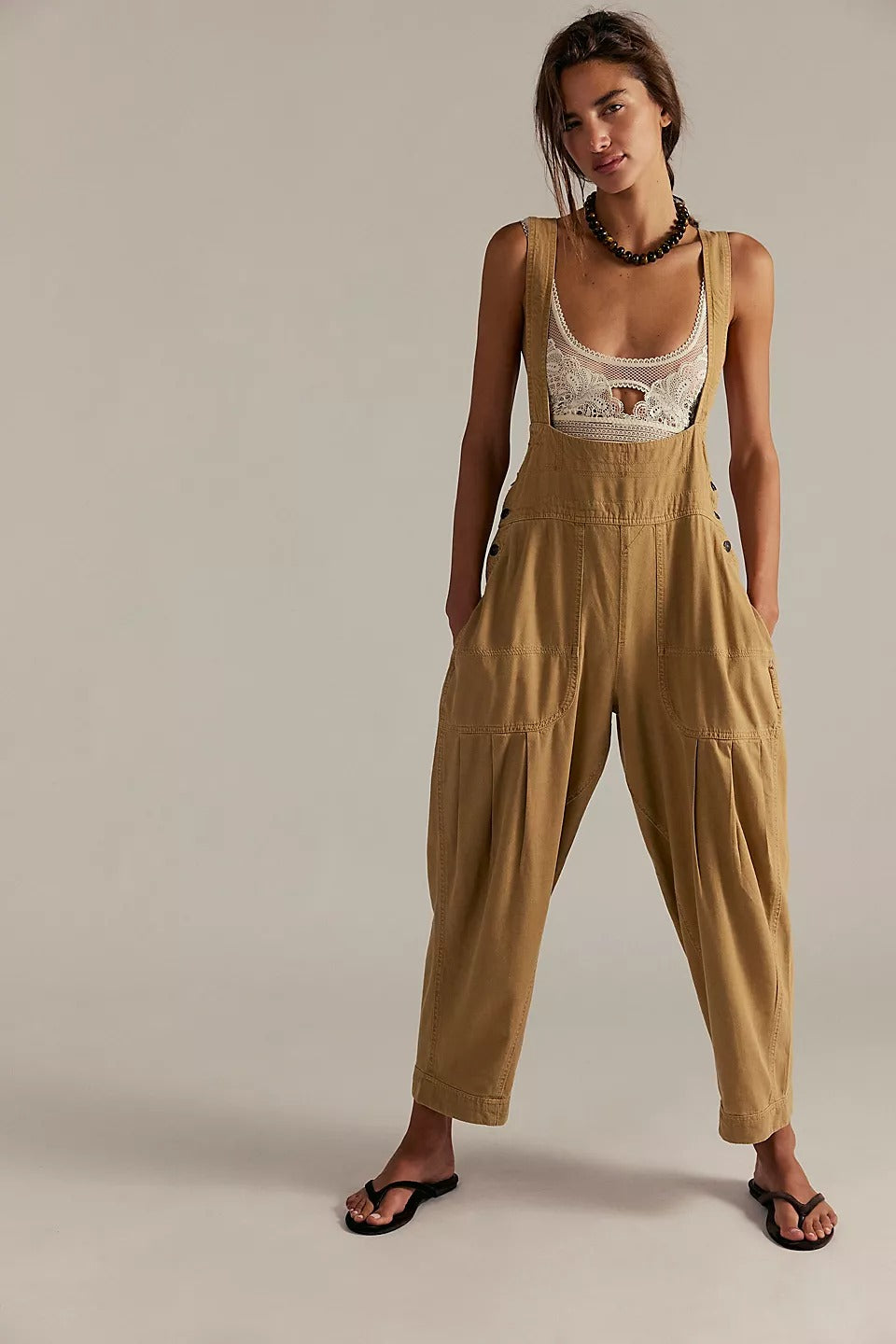 Free People We The Free Felix Tapered Overalls Jumpsuit