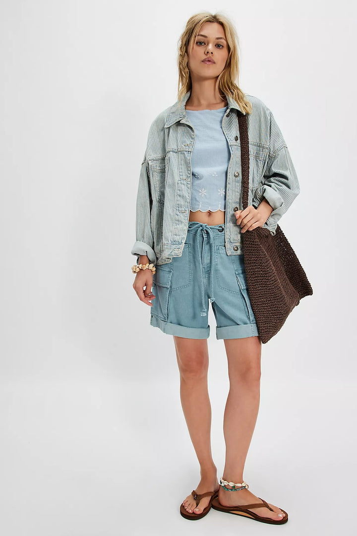 Free People Frankie Washed Shorts