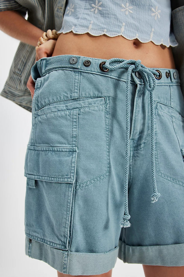 Free People Frankie Washed Shorts