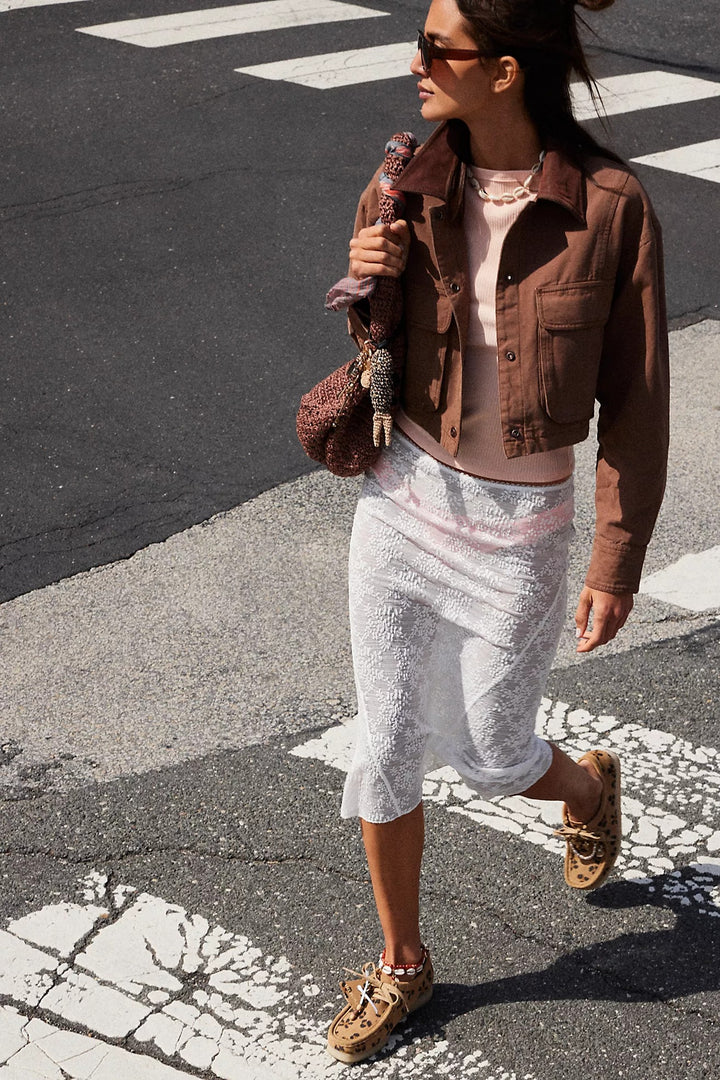 Free People We The Free Martha Workwear Jacket Top