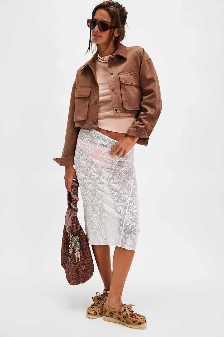 Free People We The Free Martha Workwear Jacket Top