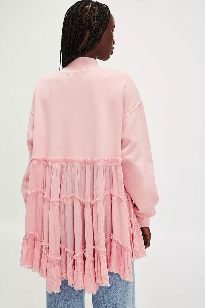 Free People We The Free Pixie Sweatshirt Mini Dress