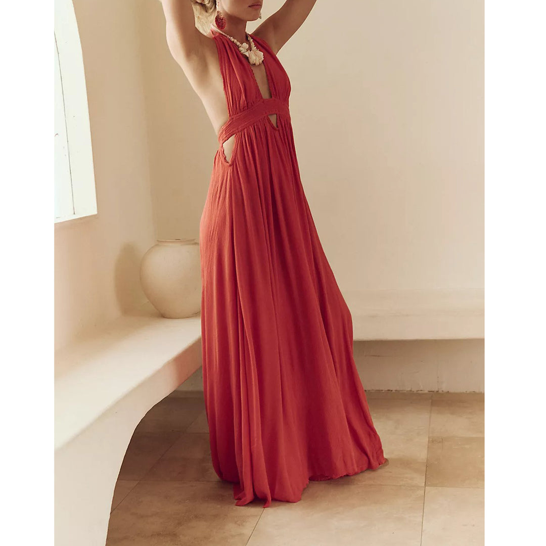 Free People Look Into the Sun Maxi Dress