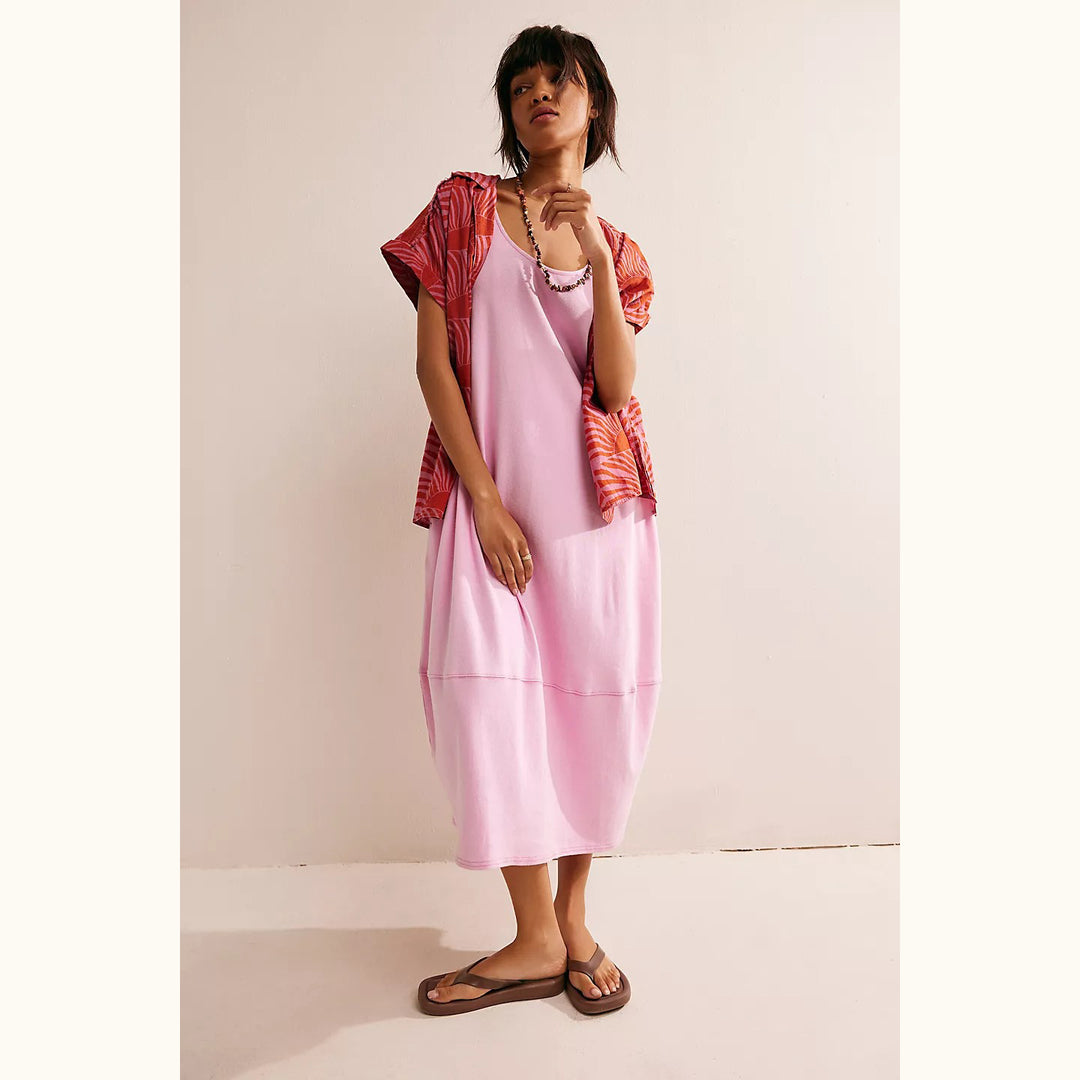 Free People Free-est Perth Barrel T-shirt Midi Dress
