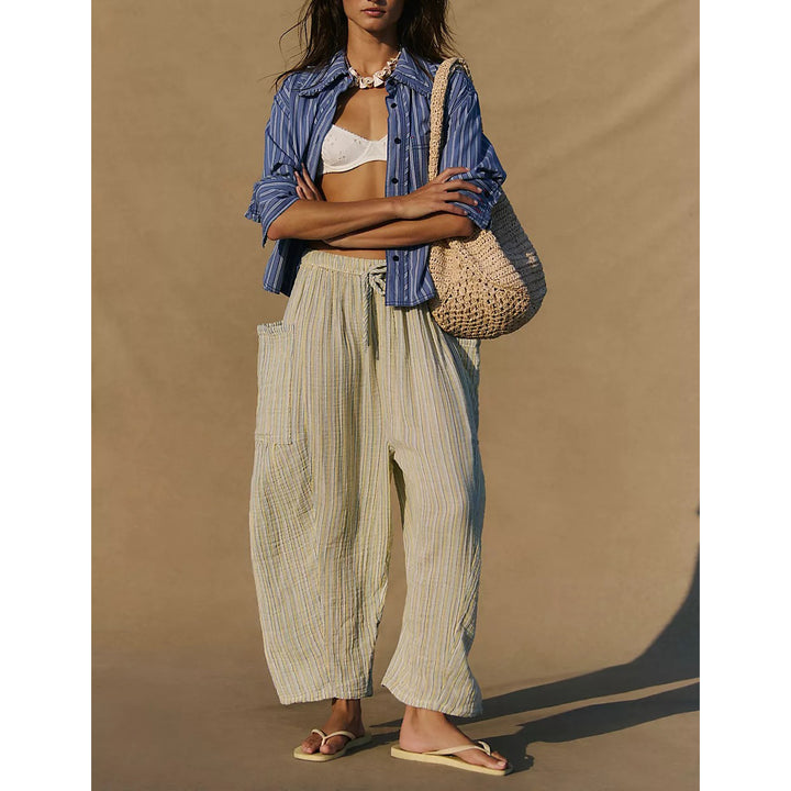 Free People Free-est Quinn Striped Pants