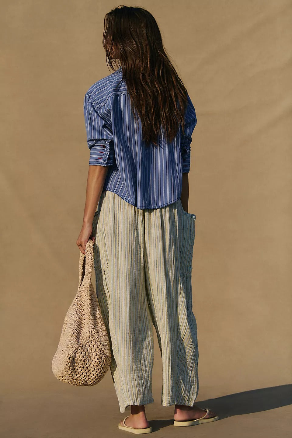 Free People Free-est Quinn Striped Pants