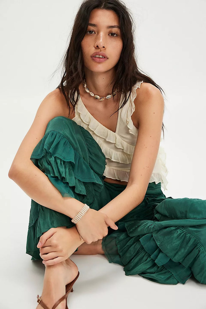 Free People Rock And Frill Pants