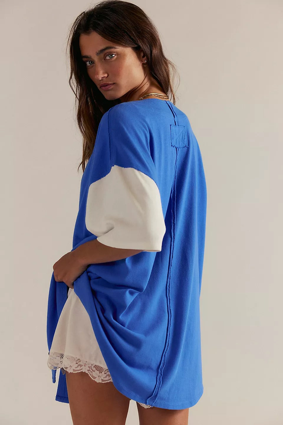 Free People We The Free Homerun Tee Shirt Top