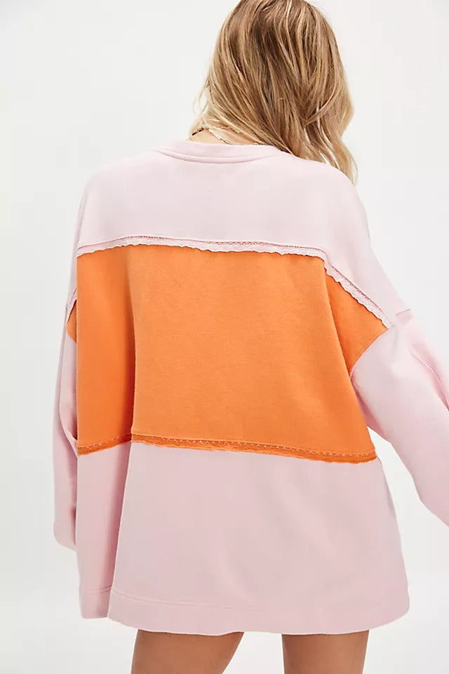 Free People Strawberry Sweatshirt Top