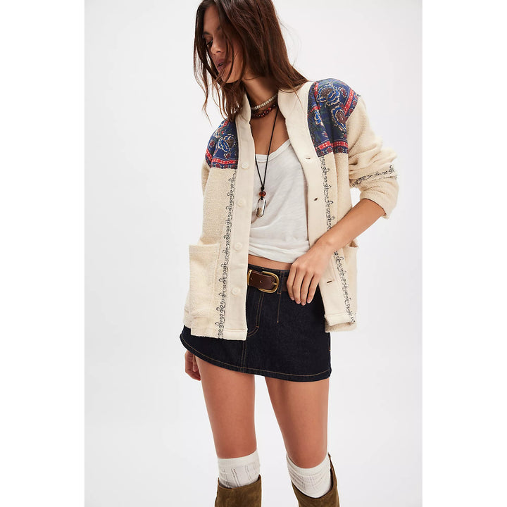 Free People Tony Long Sleeve Cardi Top