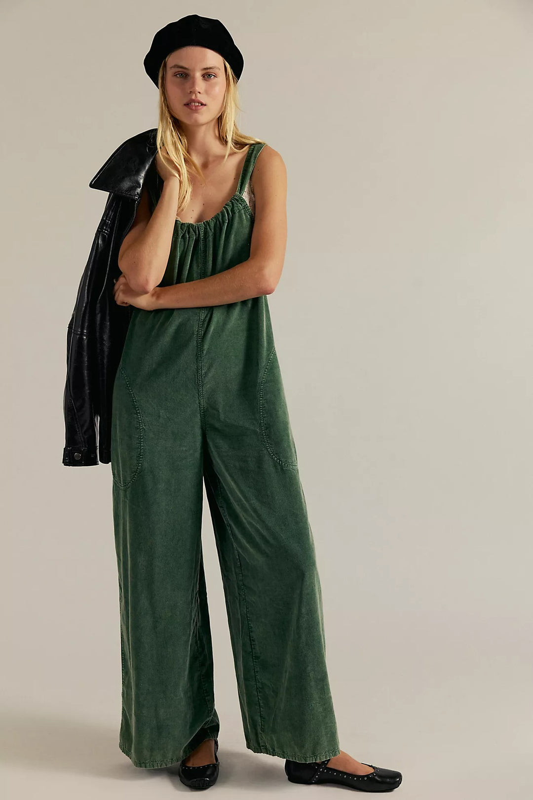 Free People We The Free Freebird Cord Jumpsuit